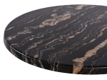 ΕΠΙΦΑΝΕΙΑ ΤΡΑΠΕΖΙΟΥ Φ60Χ2.5εκ. 5787 WERZALIT BLACK GOLD MARBLE HM5227.15