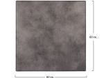 ΕΠΙΦΑΝΕΙΑ ΤΡΑΠΕΖΙΟΥ WERZALIT 60Χ60Χ3.5εκ. CEMENT 5648 HM5229.12