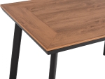 ΤΡΑΠΕΖΙ ΑΛΟΥΜΙΝΙΟΥ TABER ΑΝΘΡΑΚΙ ΜΕ ΕΠΙΦΑΝΕΙΑ POLYWOOD HM5562.02 120x80x72,5Υ ΕΚ.