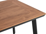 ΤΡΑΠΕΖΙ ΑΛΟΥΜΙΝΙΟΥ TABER ΑΝΘΡΑΚΙ ΜΕ ΕΠΙΦΑΝΕΙΑ POLYWOOD HM5562.02 120x80x72,5Υ ΕΚ.