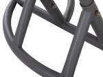 ΔΙΠΛΗ ΚΡΕΜΑΣΤΗ ΦΩΛΙΑ ME ΥΠΟΠΟΔΙΟ GRACIE HM5754.02 ΜΠΕΖ ΣΥΝΘ.RATTAN-ΓΚΡΙ ΜΕΤΑΛ.ΣΚΕΛΕΤΟΣ Φ120x200Υεκ