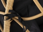ΜΟΝΗ ΚΡΕΜΑΣΤΗ ΦΩΛΙΑ ME ΥΠΟΠΟΔΙΟ GRACIE HM5755.02 ΜΠΕΖ ΣΥΝΘ.RATTAN-ΓΚΡΙ ΜΕΤΑΛ.ΣΚΕΛΕΤΟΣ Φ104x200Υεκ