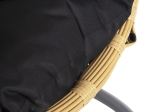 ΜΟΝΗ ΚΡΕΜΑΣΤΗ ΦΩΛΙΑ ME ΥΠΟΠΟΔΙΟ GRACIE HM5755.02 ΜΠΕΖ ΣΥΝΘ.RATTAN-ΓΚΡΙ ΜΕΤΑΛ.ΣΚΕΛΕΤΟΣ Φ104x200Υεκ