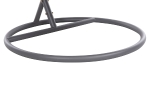 ΜΟΝΗ ΚΡΕΜΑΣΤΗ ΦΩΛΙΑ ME ΥΠΟΠΟΔΙΟ GRACIE HM5755.02 ΜΠΕΖ ΣΥΝΘ.RATTAN-ΓΚΡΙ ΜΕΤΑΛ.ΣΚΕΛΕΤΟΣ Φ104x200Υεκ