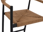 ΣΚΑΜΠΟ BAR ΑΛΟΥΜΙΝΙΟΥ GREGG HM5788.12 ΑΝΘΡΑΚΙ-ΜΠΕΖ ΤΗΣ ΑΜΜΟΥ ΣΥΝΘ.RATTAN 54x57x106Υεκ