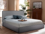 ΚΡΕΒΑΤΙ ALLIE HM584.01 160x200 εκ. ΜΕ ΑΠΟΘΗΚΕΥΤΙΚΟ ΧΩΡΟ ΓΚΡΙ ΥΦΑΣΜΑ