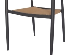 ΠΟΛΥΘΡΟΝΑ ΑΛΟΥΜΙΝΙΟΥ GRET HM5854.02 ΑΝΘΡΑΚΙ PΕ RATTAN ΜΠΕΖ 56x55,5x78Υ εκ.
