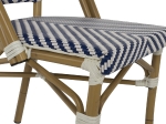 ΚΑΡΕΚΛΑ BAMBOO LOOK ΜΠΛΕ-ΛΕΥΚΟ HM5860.02 46x56x88Y εκ.