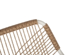ΠΟΛΥΘΡΟΝΑ ΑΛΟΥΜΙΝΙΟΥ TROTTER HM5865.12 ΛΕΥΚΟΣ ΣΚΕΛΕΤΟΣ ΜΕ WICKER ΜΠΕΖ & ΕΚΡΟΥ ΜΑΞΙΛΑΡΙ