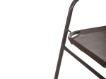 ΠΟΛΥΘΡΟΝΑ ΕΞ.ΧΩΡΟΥ LEDAN HM5977.02 ΜΕΤΑΛΛO & TEXTILENE ΚΑΦΕ 55x58x72Υεκ.