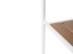 ΠΟΛΥΘΡΟΝΑ ΑΛΟΥΜΙΝΙΟΥ SAGA HM5981.01 ΛΕΥΚΗ-POLYWOOD ΣΕ ΦΥΣΙΚΟ 55x55x86Υεκ.