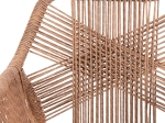 ΠΟΛΥΘΡΟΝΑ TOPIN HM6048.01 ΑΛΟΥΜΙΝΙΟ ΛΕΥΚΟ-P.E. RATTAN ΑΝΟΙΧΤΟ ΚΑΦΕ-ΜΑΞΙΛΑΡΙ ΓΚΡΙ 58x60x83Υ εκ