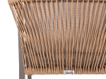 ΠΟΛΥΘΡΟΝΑ MAERLY HM6051.04 ΣΑΜΠΑΝΙ ΑΛΟΥΜΙΝΙΟ-P.E.RATTAN ΦΥΣΙΚΟ-ΜΑΞΙΛΑΡΙΑ ΜΠΕΖ 55,5x62,5x85Υ εκ.
