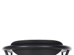 ΠΟΛΥΘΡΟΝΑ SERLY HM6052.02 ΑΛΟΥΜΙΝΙΟ ΜΑΥΡΟ-TEXTILENE ΜΑΥΡΟ 56x61x74,5Yεκ
