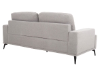 ΣΕΤ ΣΑΛΟΝΙ 2ΤΜΧ 3Θ+2Θ TERIN HM6069.02 ΓΚΡΙ ΥΦΑΣΜΑ-ΜΑΥΡΑ ΜΕΤΑΛΛΙΚΑ ΠΟΔΙΑ