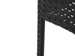 ΣΕΤ ΣΑΛΟΝΙ 4ΤΜΧ STASIA HM6089.04 ΣΥΝΘ.RATTAN ΜΑΥΡΟ-ΜΠΕΖ ΜΑΞΙΛΑΡΙΑ