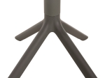 ΤΡΑΠΕΖΙ ΠΟΛΥΠΡΟΠΥΛΕΝΙΟΥ ΣΤΡΟΓΓΥΛΟ TERRIN HM6124.15 OLIVE GREEN Φ60x75Υεκ.