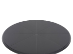 ΤΡΑΠΕΖΙ ΠΟΛΥΠΡΟΠΥΛΕΝΙΟΥ ΣΤΡΟΓΓΥΛΟ TERRIN HM6124.20 ΓΚΡΙ Φ61x77Υεκ.