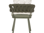ΠΟΛΥΘΡΟΝΑ ΑΛΟΥΜΙΝΙΟΥ CAMDEN HM6141.09 ΜΑΞΙΛΑΡΙ ΜΕ PRINT-DARK OLIVE 56x60x72-87Υεκ