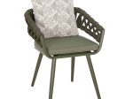ΠΟΛΥΘΡΟΝΑ ΑΛΟΥΜΙΝΙΟΥ CAMDEN HM6141.09 ΜΑΞΙΛΑΡΙ ΜΕ PRINT-DARK OLIVE 56x60x72-87Υεκ