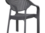 ΠΟΛΥΘΡΟΝΑ ΠΟΛΥΠΡΟΠΥΛΕΝΙΟΥ FETT HM6158.01 BAMBOO LOOK-ΑΝΘΡΑΚΙ 63x59x81Υεκ.