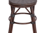 ΣΚΑΜΠΟ ΑΛΟΥΜΙΝΙΟΥ CHINO HM6285.01 BAMBOO LOOK ΚΑΦΕ-TEXTILENE ΚΑΦΕ Φ36x46Υεκ.