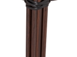 ΣΚΑΜΠΟ ΑΛΟΥΜΙΝΙΟΥ CHINO HM6285.01 BAMBOO LOOK ΚΑΦΕ-TEXTILENE ΚΑΦΕ Φ36x46Υεκ.