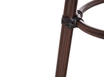 ΣΚΑΜΠΟ ΑΛΟΥΜΙΝΙΟΥ CHINO HM6285.01 BAMBOO LOOK ΚΑΦΕ-TEXTILENE ΚΑΦΕ Φ36x46Υεκ.