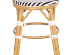 ΣΚΑΜΠΟ ΑΛΟΥΜΙΝΙΟΥ CHINO HM6285.03 BAMBOO LOOK-TEXTILENE ΛΕΥΚΟ-ΜΑΥΡΟ Φ36x46Υεκ.