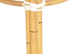 ΣΚΑΜΠΟ ΑΛΟΥΜΙΝΙΟΥ CHINO HM6285.05 BAMBOO LOOK-TEXTILENE ΛΕΥΚΟ-ΜΠΛΕ Φ36x46Υεκ.