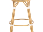 ΣΚΑΜΠΟ ΑΛΟΥΜΙΝΙΟΥ ΜΕΣ.ΥΨΟΥΣ CHINO HM6286.04 BAMBOO LOOK ΦΥΣΙΚΟ & TEXTILENE 43x43x65Υεκ