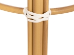 ΣΚΑΜΠΟ ΑΛΟΥΜΙΝΙΟΥ ΜΕΣ.ΥΨΟΥΣ CHINO HM6286.04 BAMBOO LOOK ΦΥΣΙΚΟ & TEXTILENE 43x43x65Υεκ