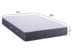 ΣΤΡΩΜΑ DREAMTOPIA CLOUD9 HM656.150 BONNELL SPRING 150x200x27Y εκ.