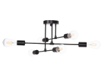 ΦΩΤΙΣΤΙΚΟ ΟΡΟΦΗΣ ΠΟΛΥΦΩΤΟ LIGHTY HM7427.11 ΜΕΤΑΛΛΟ ΣΕ ΜΑΥΡΟ 51x51x23Υεκ.