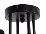 ΦΩΤΙΣΤΙΚΟ ΟΡΟΦΗΣ ΠΟΛΥΦΩΤΟ LIGHTY HM7428.11 ΜΕΤΑΛΛΟ ΣΕ ΜΑΥΡΟ 28x28x15Υεκ.