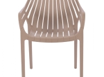 ΠΟΛΥΘΡΟΝΑ ΠΟΛΥΠΡΟΠΥΛΕΝΙΟΥ CHELLA HM8116.07 ΜΠΕΖ 56,5x54,5x79 cm