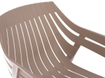 ΠΟΛΥΘΡΟΝΑ ΠΟΛΥΠΡΟΠΥΛΕΝΙΟΥ CHELLA HM8116.07 ΜΠΕΖ 56,5x54,5x79 cm