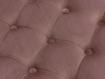 ΣΚΑΜΠΟ KASSIE  ΣΑΠΙΟ ΜΗΛΟ ΒΕΛΟΥΔΟ ΤΥΠΟΥ CHESTERFIELD HM8406.02 Φ60x43Υ εκ.