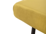 ΠΟΛΥΘΡΟΝΑ ΚΡΕΒΑΤΙ BRAXTON HM8425.23 ΒΕΛΟΥΔΟ ΛΑΔΙ 78x88x78Υεκ.