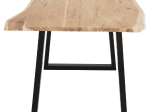 ΤΡΑΠΕΖΙ ΤΡΑΠΕΖΑΡΙΑΣ SOFIA SLIM HM8500.21 ΜΑΣΙΦ ΞΥΛΟ ΑΚΑΚΙΑΣ 160x92x78Υεκ.