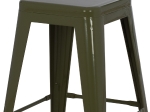 ΣΚΑΜΠΟ ΜΕΣΑΙΟΥ ΥΨΟΥΣ ΜΕΤΑΛΛΙΚΟ MELITA-PRO HM8573.43 DARK OLIVE GREEN 43x43x67Υεκ.