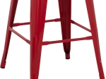 ΣΚΑΜΠΟ ΜΕΣΑΙΟΥ ΥΨΟΥΣ ΜΕΤΑΛΛΙΚΟ MELITA-PRO HM8573.44 ΚΟΚΚΙΝΟ 43x43x67Υεκ.