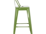 ΣΚΑΜΠΟ ΜΠΑΡ ΜΕΣΑΙΟΥ ΥΨΟΥΣ ΜΕΤΑΛΛΙΚΟ MELITA-PRO HM8574.53 LIGHT OLIVE GREEN 43x43x88Υεκ.