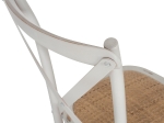 ΚΑΡΕΚΛΑ OWEN ΣΤΟΙΒΑΖΟΜΕΝΗ ΞΥΛΙΝΗ ΑΠΟ ΟΞΙΑ WHITE WASH ΧΡΩΜΑ ΜΕ ΧΙΑΣΤΙ ΠΛΑΤΗ HM8575.04 45x55,5x90 cm