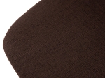 ΣΚΑΜΠΟ ΜΠΑΡ VINCENT HM8579.23 ΚΑΦΕ ΥΦΑΣΜΑ-ΜΑΥΡΟΣ ΜΕΤΑΛΛΙΚΟΣ ΣΚΕΛΕΤΟΣ 47x46x104Υεκ.