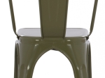 ΚΑΡΕΚΛΑ ΜΕΤΑΛΛΙΚΗ MELITA ΣΕ DARK OLIVE GREEN 43x50x82Y εκ. HM8641.03