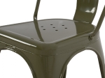 ΚΑΡΕΚΛΑ ΜΕΤΑΛΛΙΚΗ MELITA ΣΕ DARK OLIVE GREEN 43x50x82Y εκ. HM8641.03