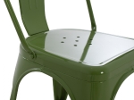 ΚΑΡΕΚΛΑ ΜΕΤΑΛΛΙΚΗ MELITA ΣΕ LIGHT OLIVE GREEN 43x50x82Y εκ. HM8641.13