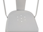 ΚΑΡΕΚΛΑ ΜΕΤΑΛΛΙΚΗ MELITA-PRO HM8641.41 ΛΕΥΚΟ ΜΑΤ 44x47x84.5Υεκ.