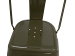 ΚΑΡΕΚΛΑ ΜΕΤΑΛΛΙΚΗ MELITA-PRO HM8641.43 ΣΕ DARK OLIVE GREEN 43x50x82Υεκ.